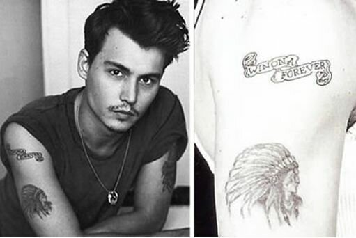 tatuajes de johnny deep. celebridades-tatuajes-johnny-depp.jpg. Érase una vez Johnny Depp estaba muy 